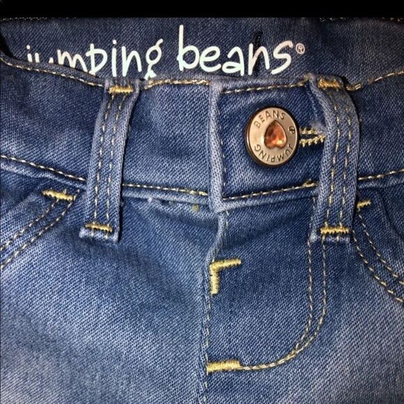 Jumping Beans Light Fade Denim Jeggings Size 2T - Picture 3 of 6